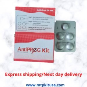 AntiPreg kit Mifepristone and Misoprostol kit